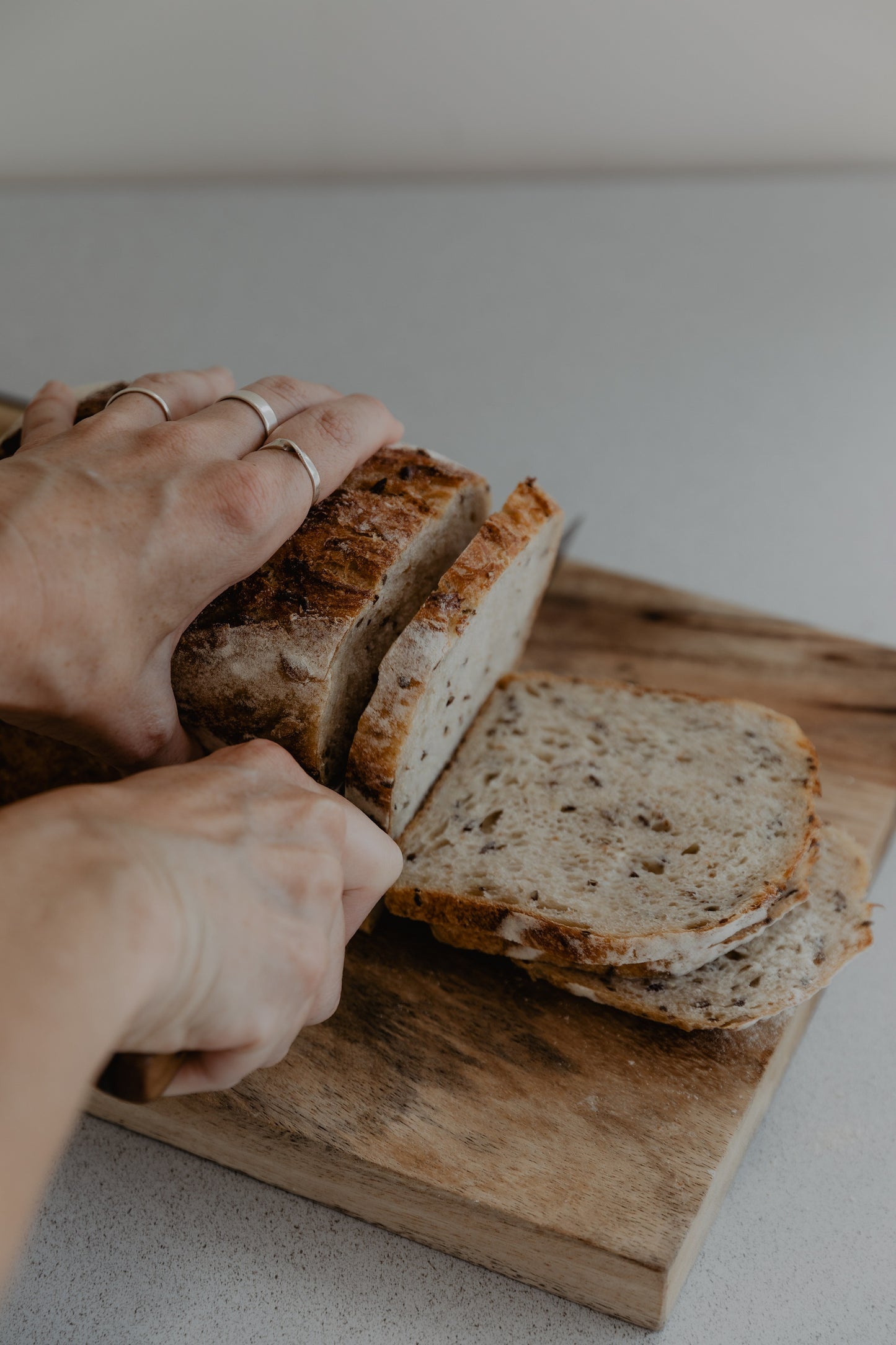 Flax & Sunflower Seed Sourdough Loaf