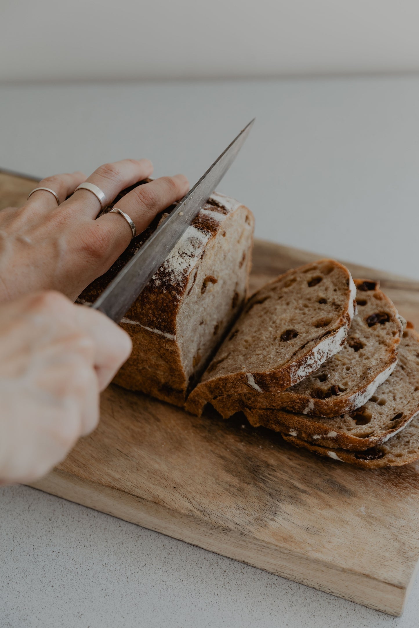 Spiced Fruit Sourdough Loaf