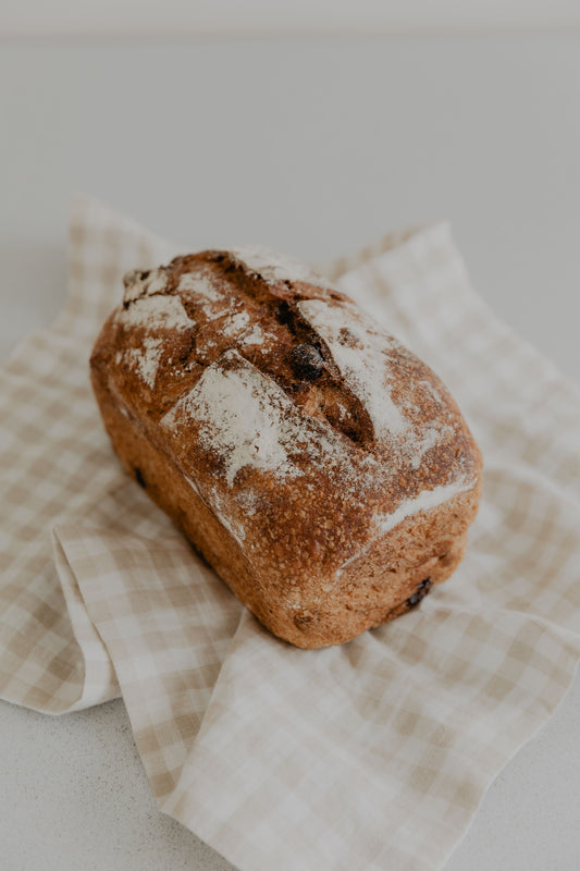 Spiced Fruit Sourdough Loaf